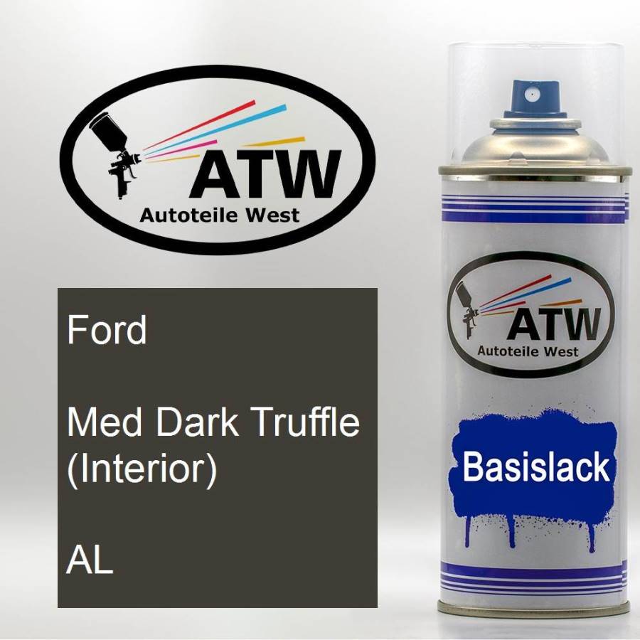 Ford, Med Dark Truffle (Interior), AL: 400ml Sprühdose, von ATW Autoteile West.